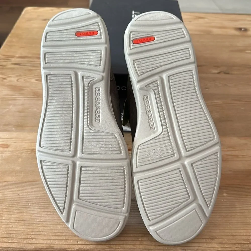 ROCKPORT ZADEN UBAL OX NEW IN BOX MENS SIZE 8.5 OLIVE COLOR - Picture 10 of 11